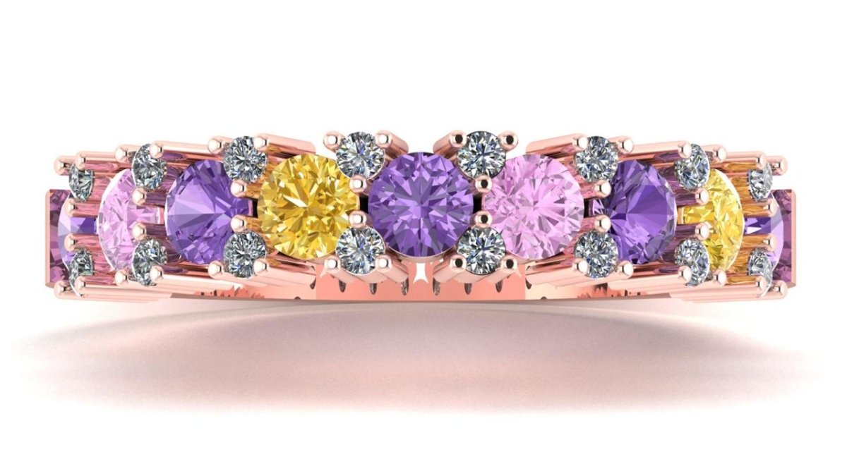 Media Churumbela Pia en Oro - Mouty Joyería