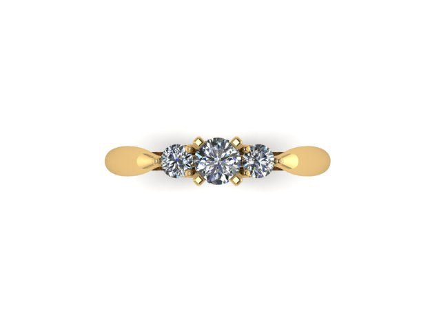 Anillo Ishani en Oro