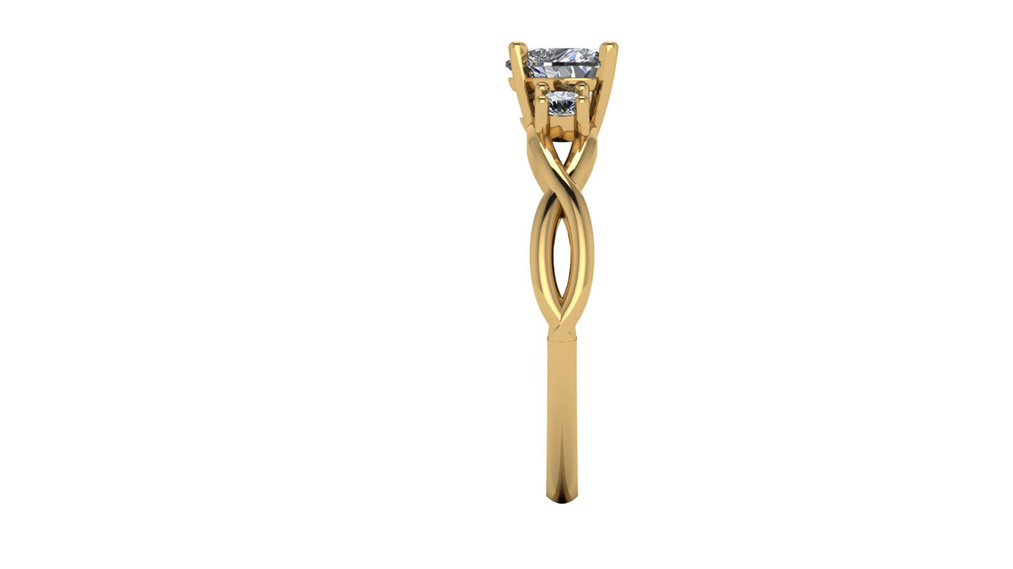 Anillo Nahomi en Oro