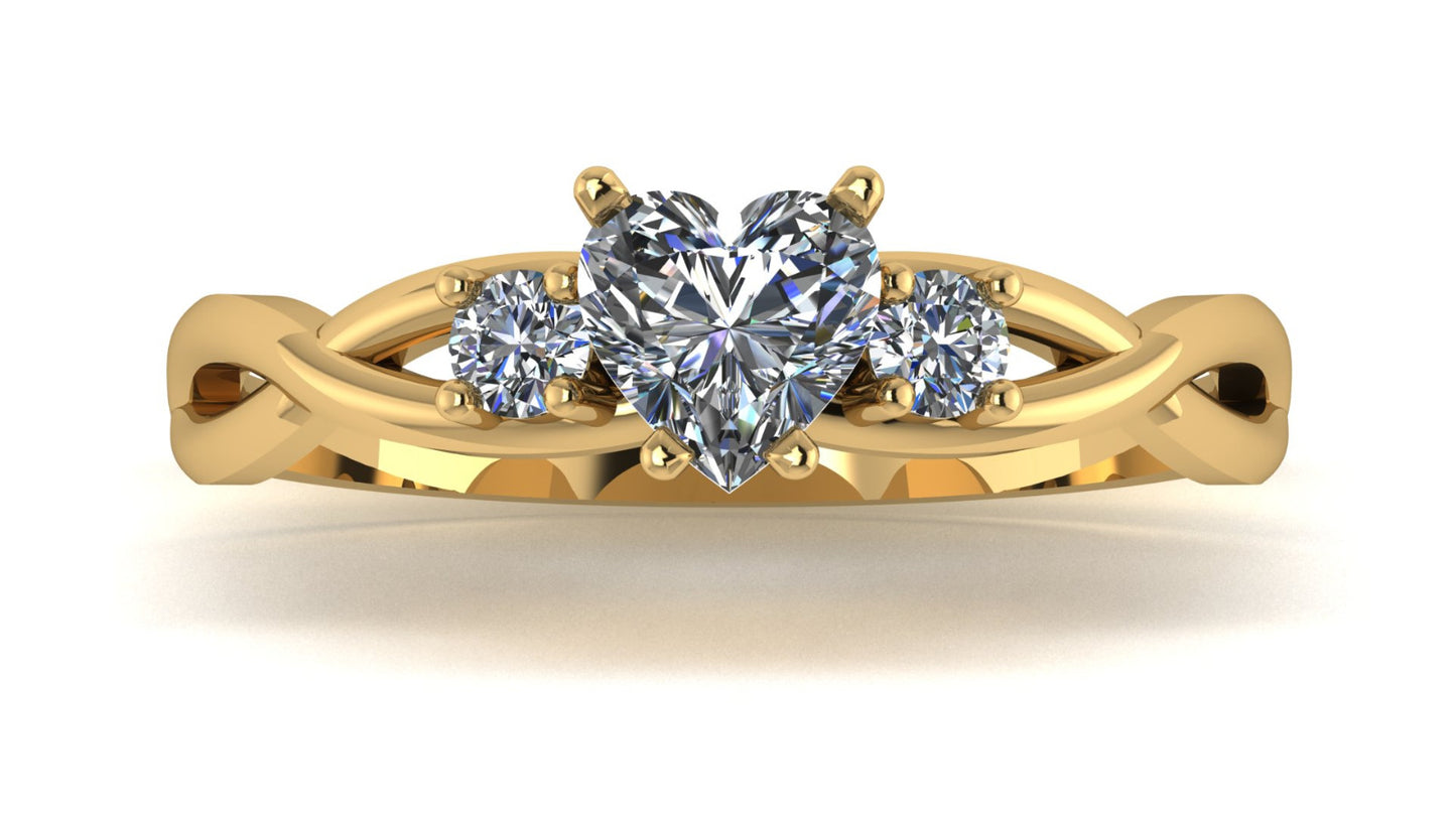 Anillo Nahomi en Oro
