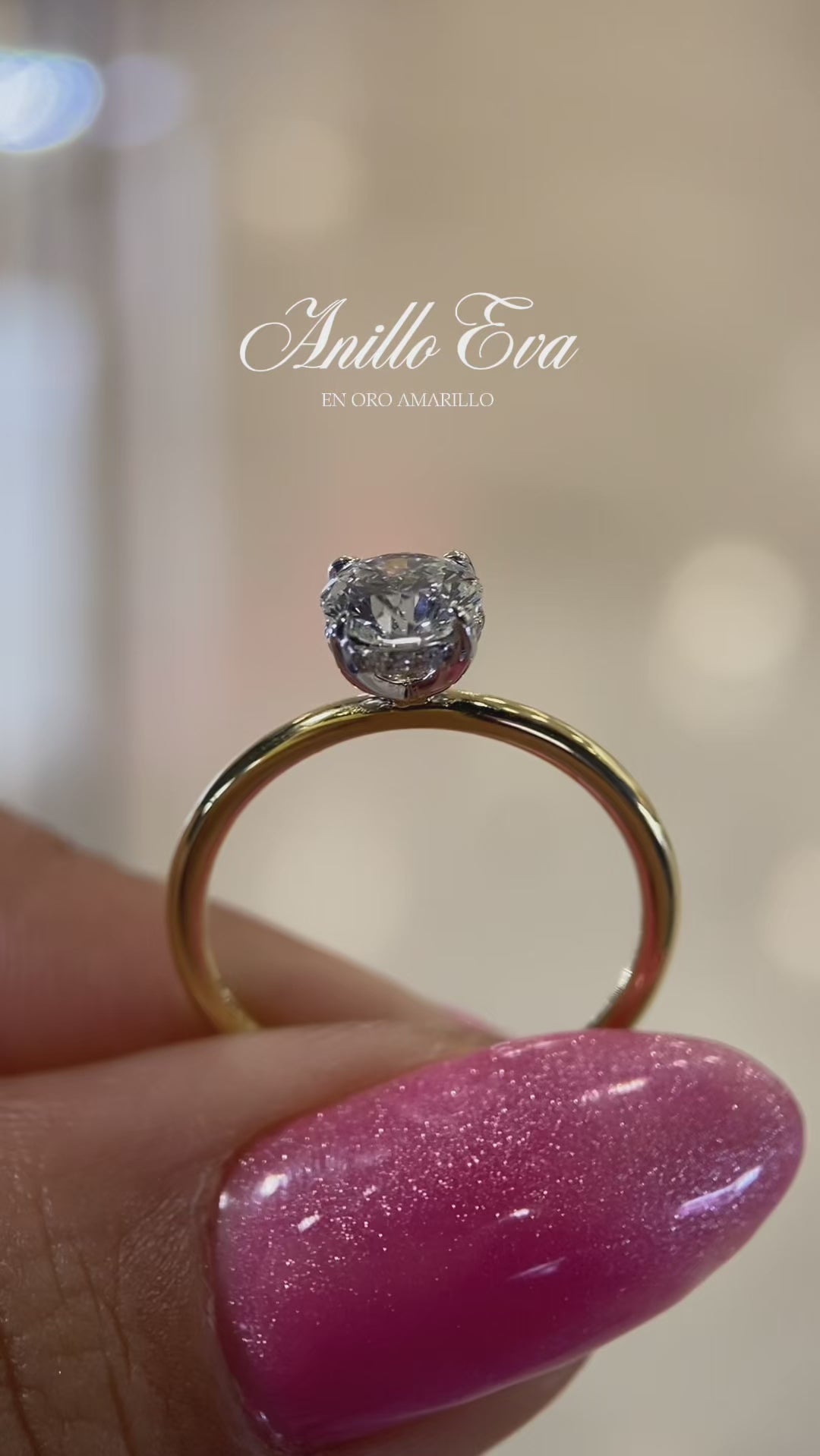 Anillo Eva en Oro 1.00 ct