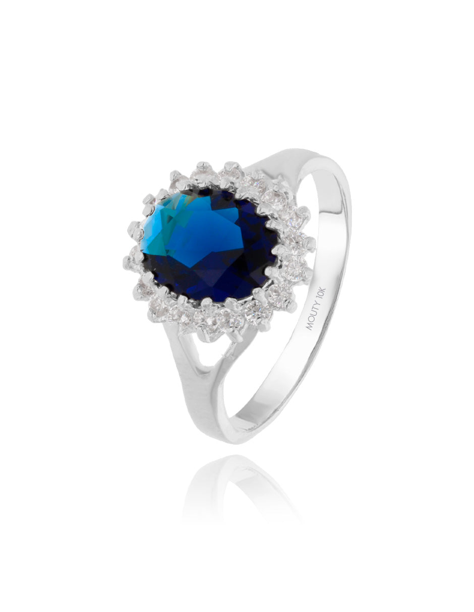 Anillo Renata en oro (Lady Di)