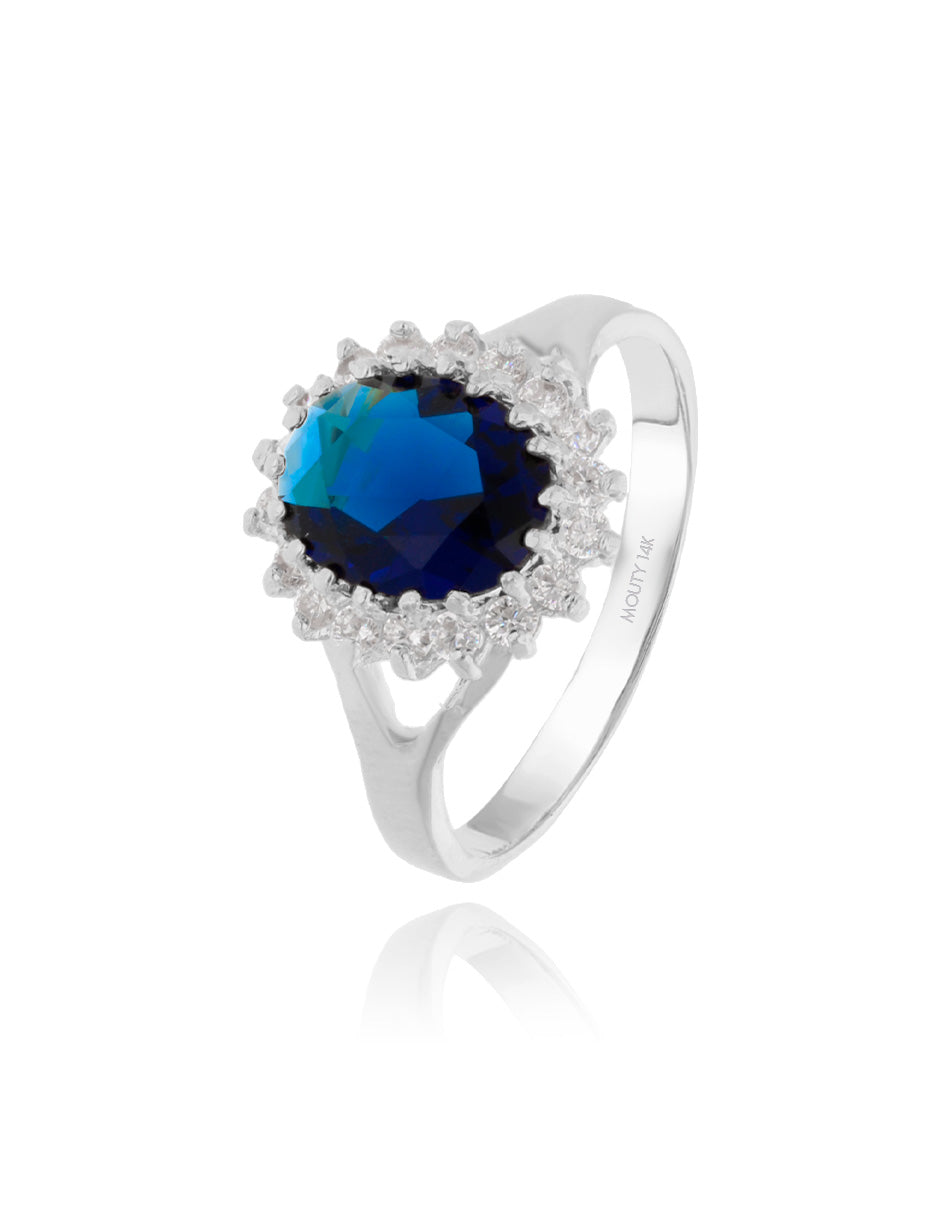 Anillo Renata en oro (Lady Di)