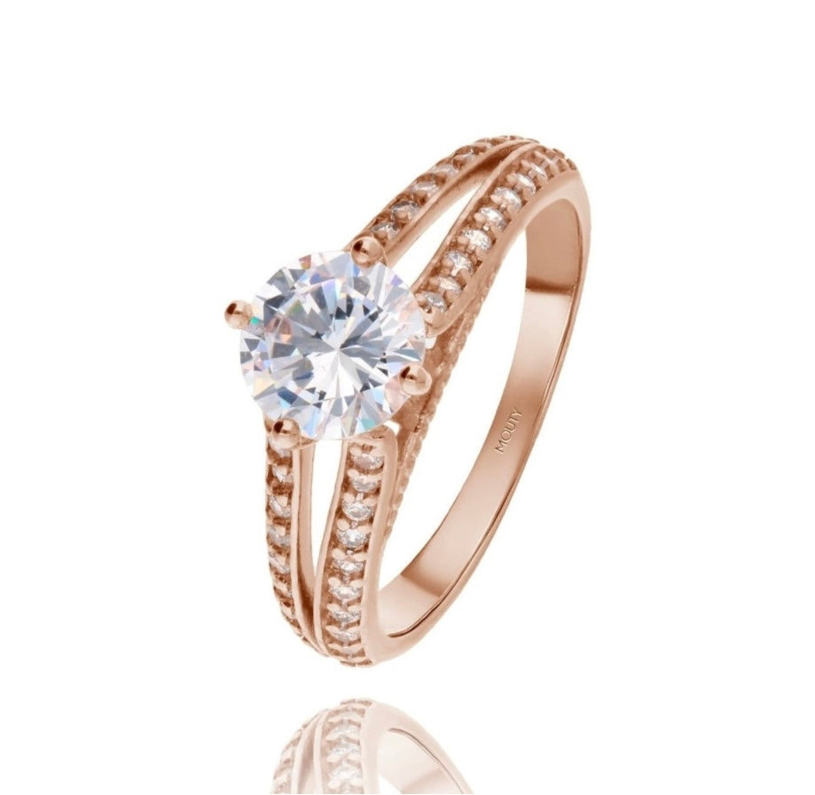 Anillo Lewis en oro 1.00 ct