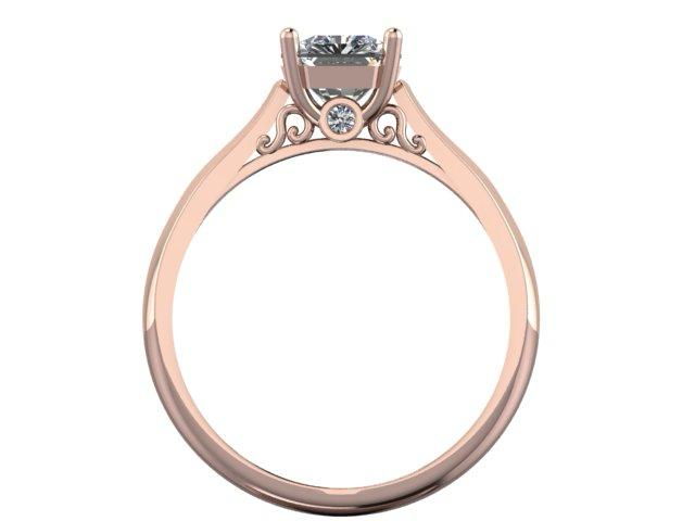Anillo Crista en Oro 1.20 ct