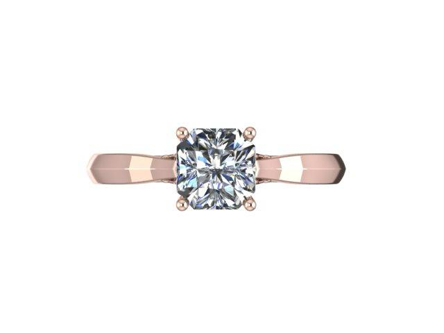 Anillo Crista en Oro 1.20 ct
