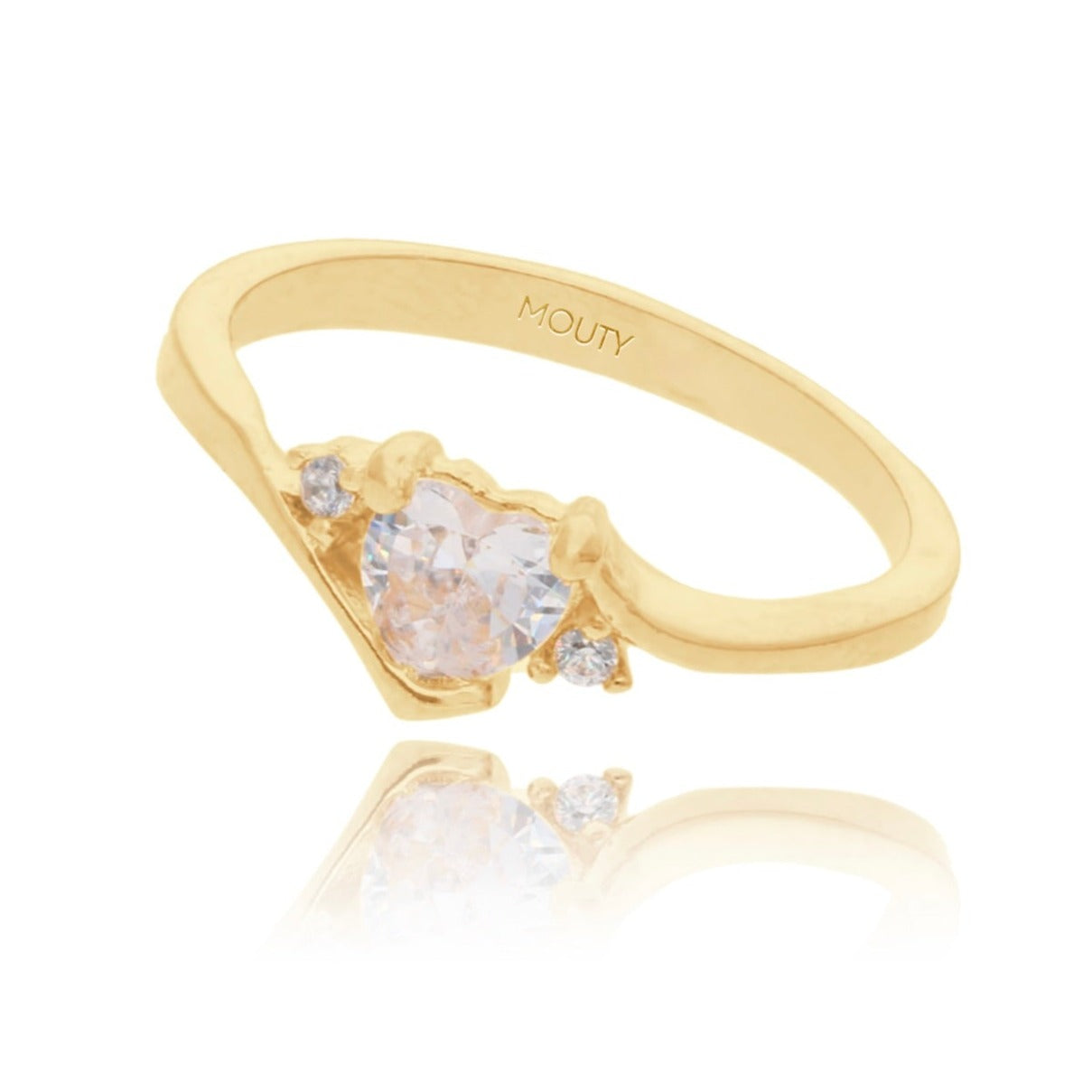 Alice en Oro Amarillo 18k con circonia