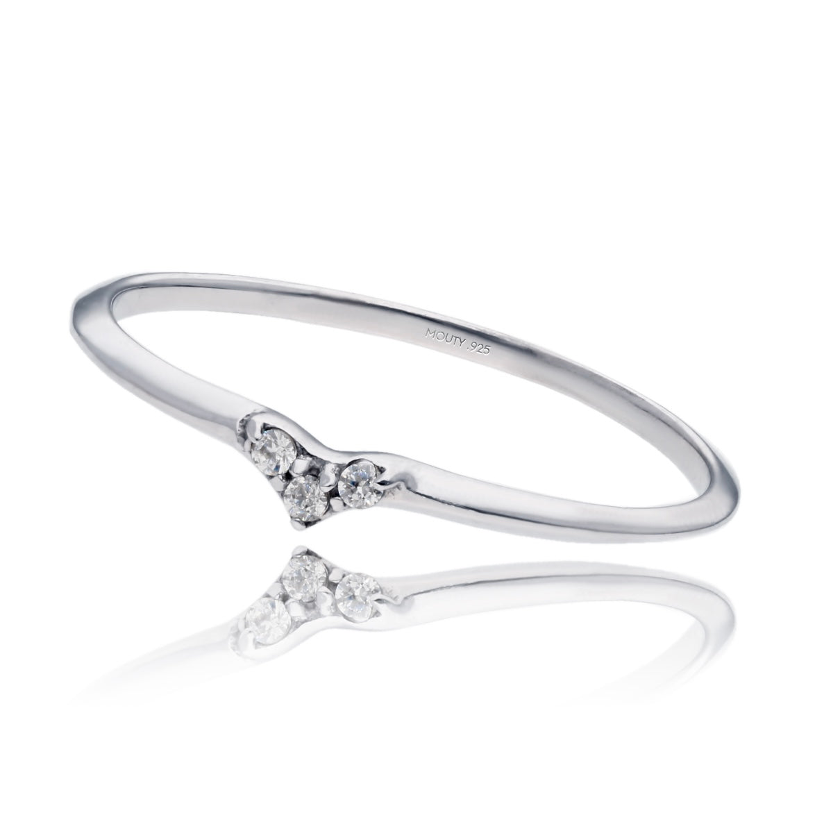 Anillo Angeline en Plata con Circonias