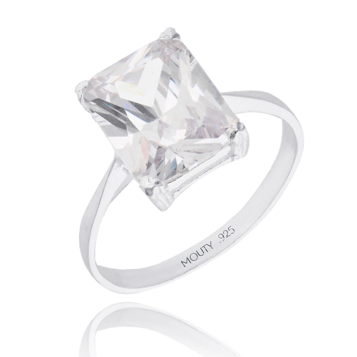 Anillo Christine en Plata con Circonia