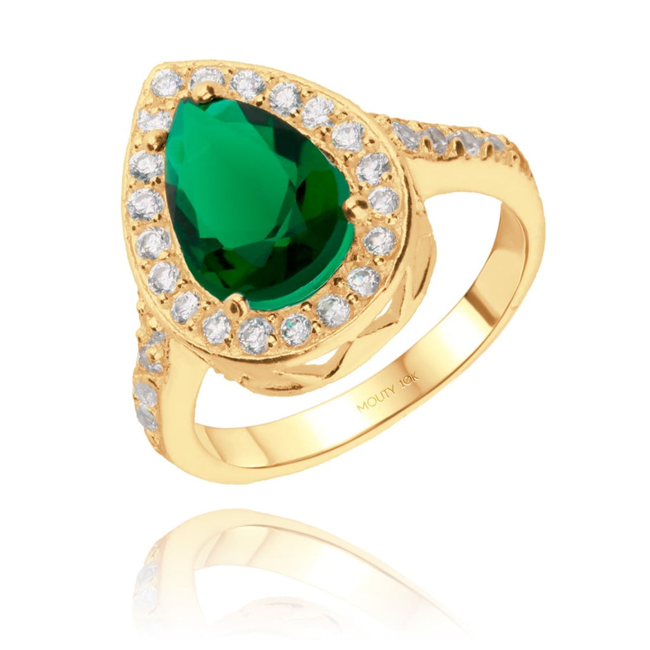 Anillo de compromiso en oro
