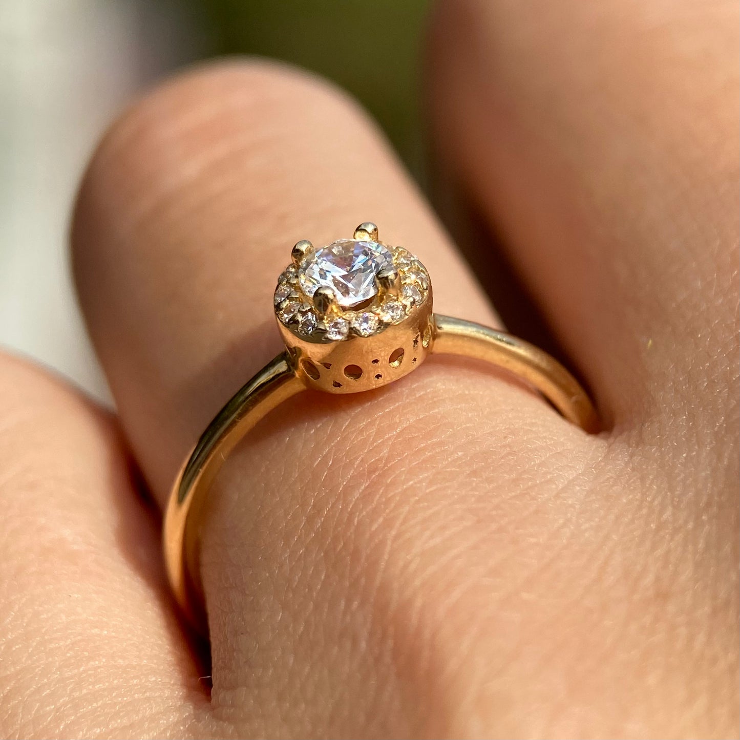 Anillo en Oro Amarillo de 14k Cod: MAN169