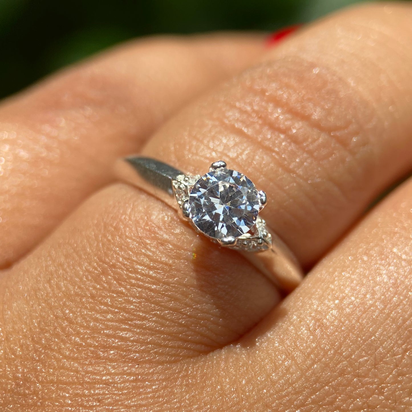 Anillo Ivanna en Plata con Circonia