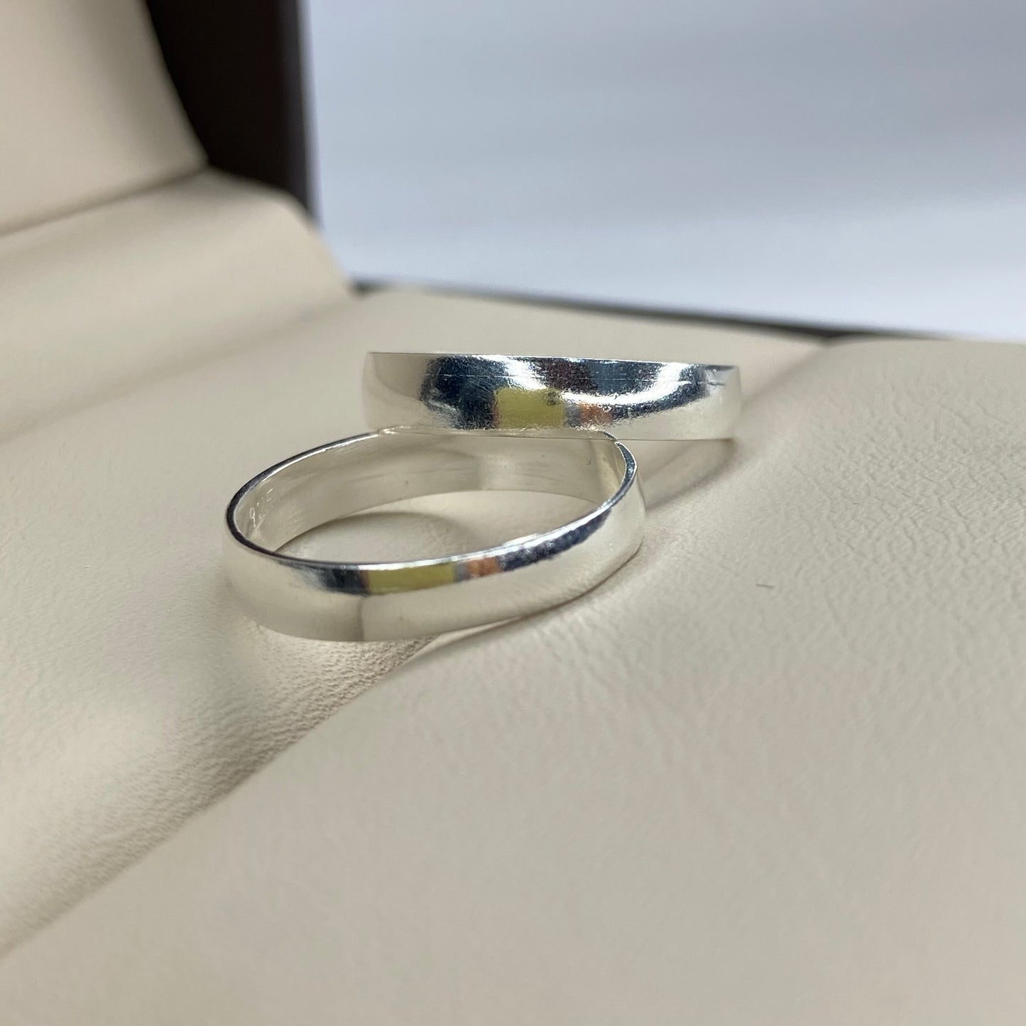 Dúo de Argollas Julián en Plata