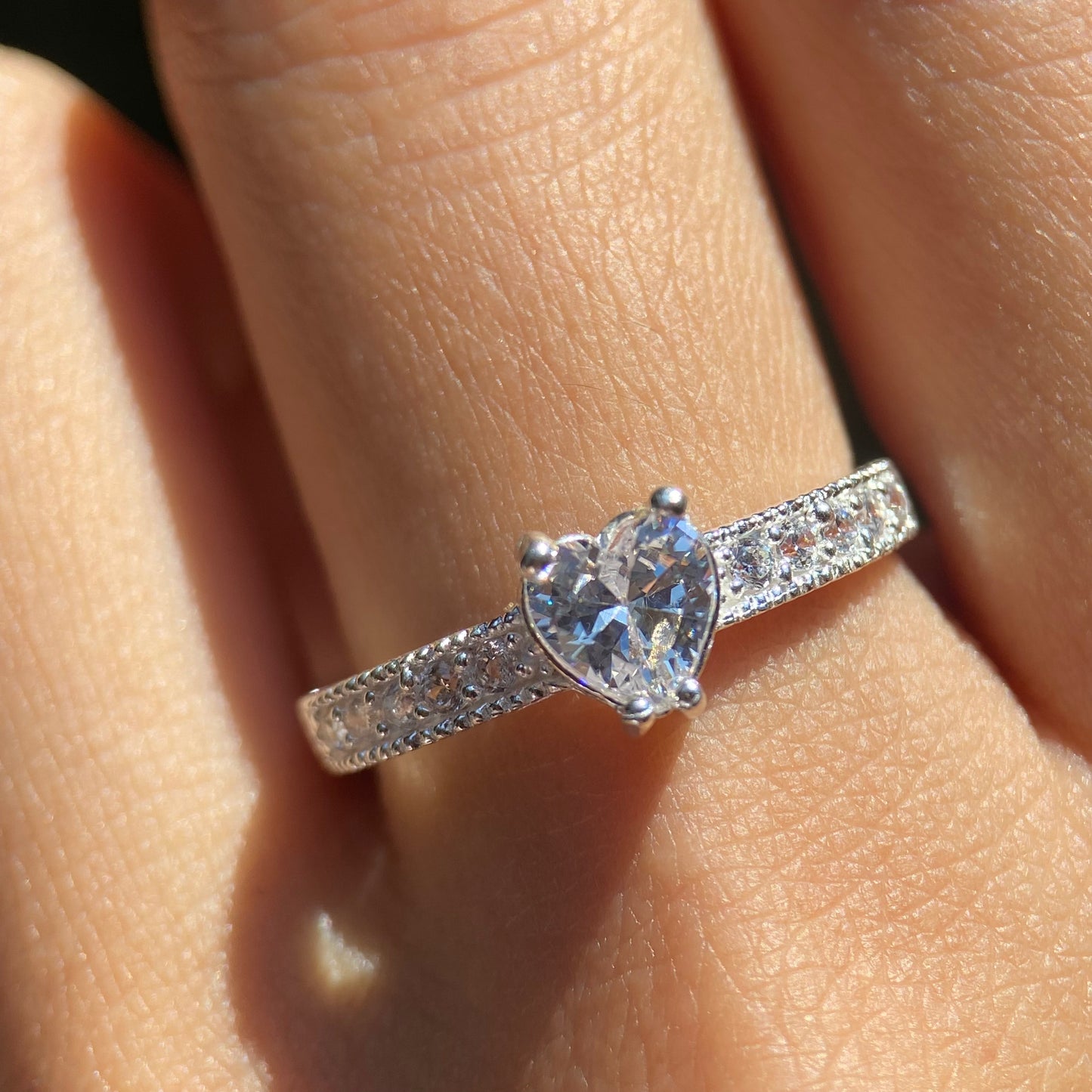 Dúo de Anillos Edward-Fanny en Plata con Circonias