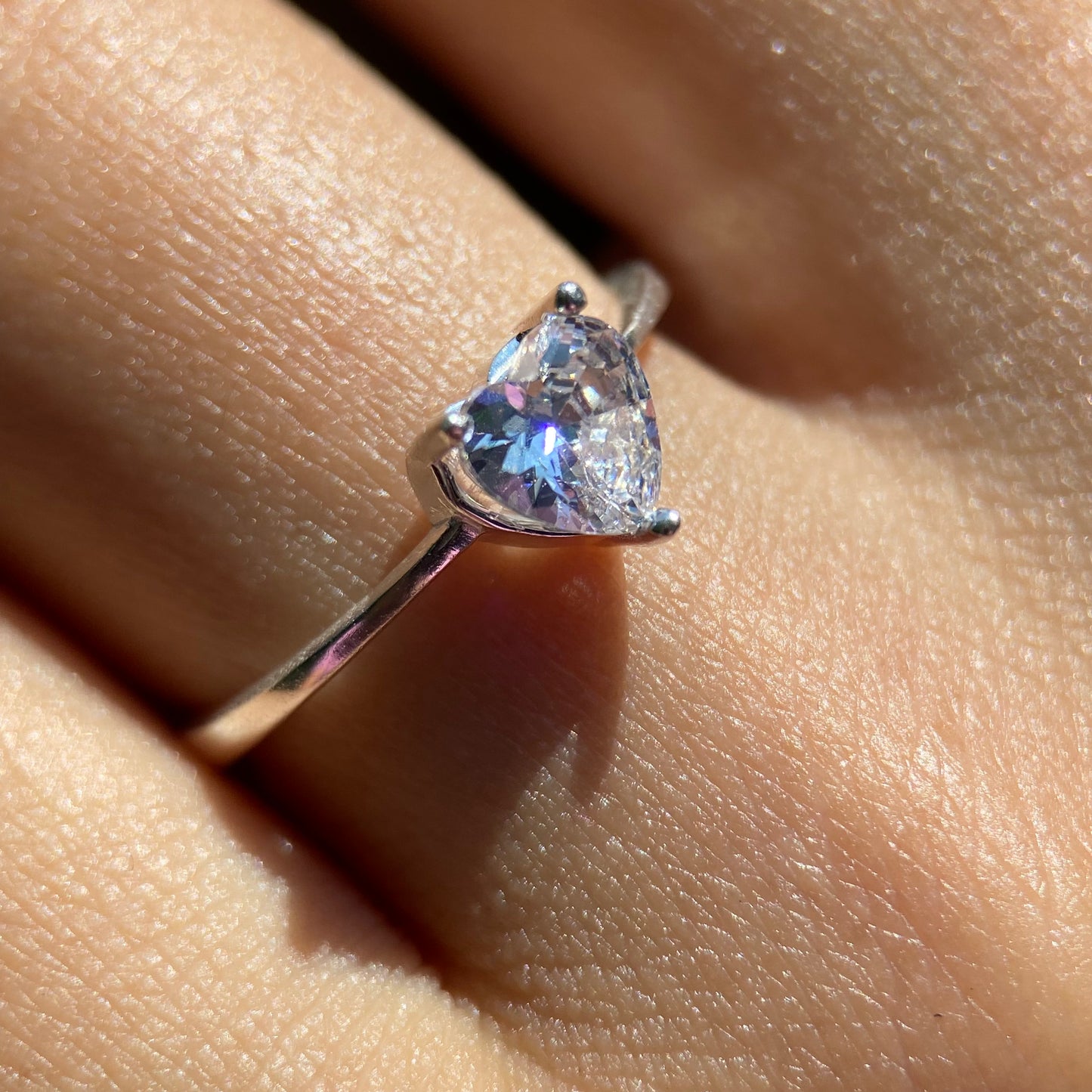 Anillo Zara en Plata con Circonia
