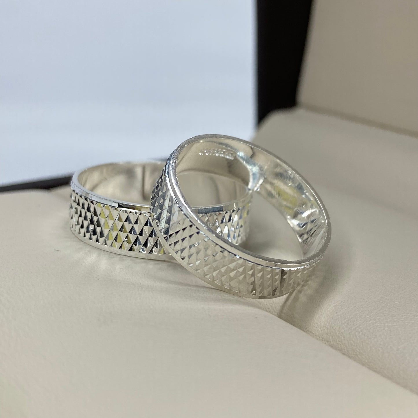 Dúo de Argollas Liam en Plata