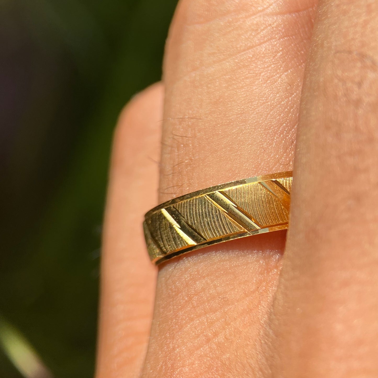 Dúo de Anillos Richard-Amour en Plata con Baño de Oro Amarillo