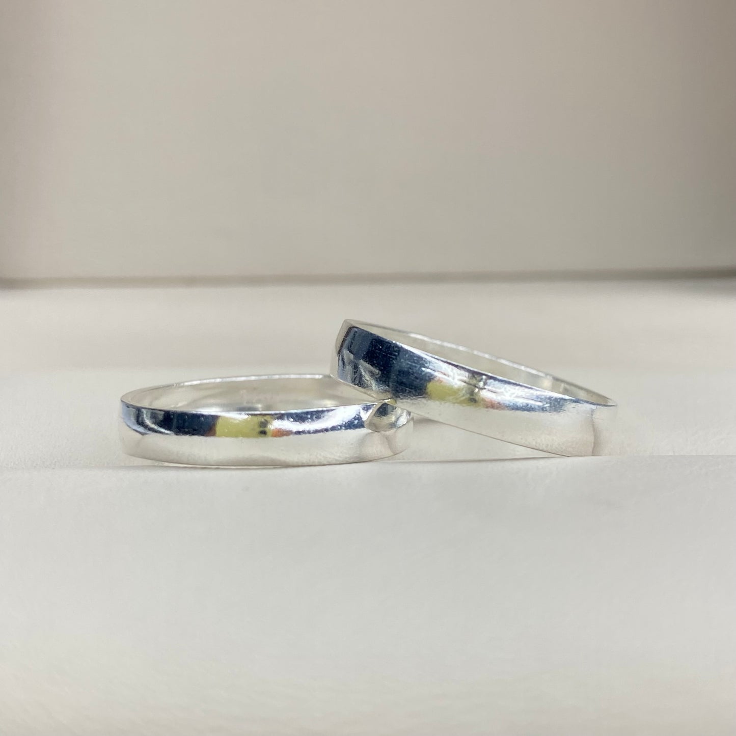 Dúo de Argollas Julián en Plata