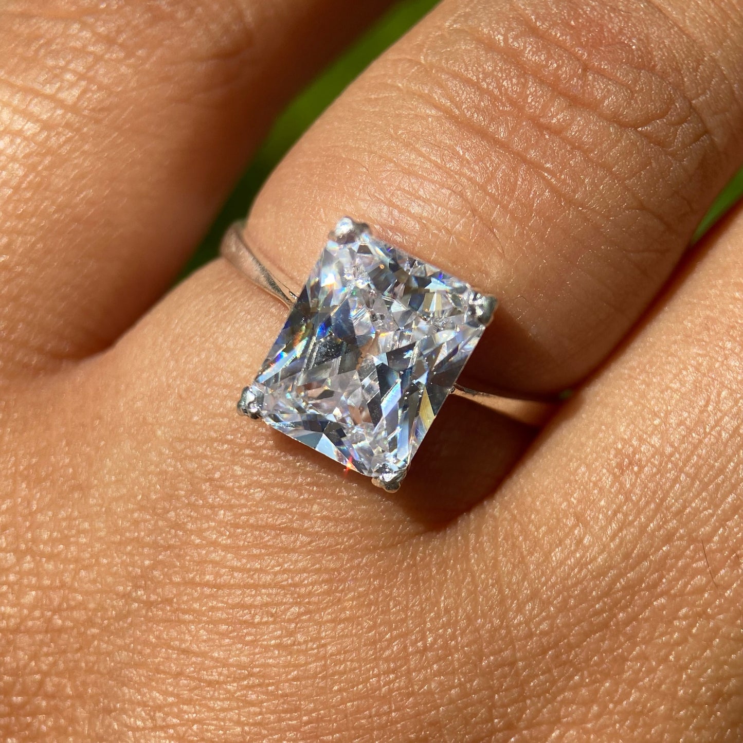 Anillo Christine en Plata con Circonia