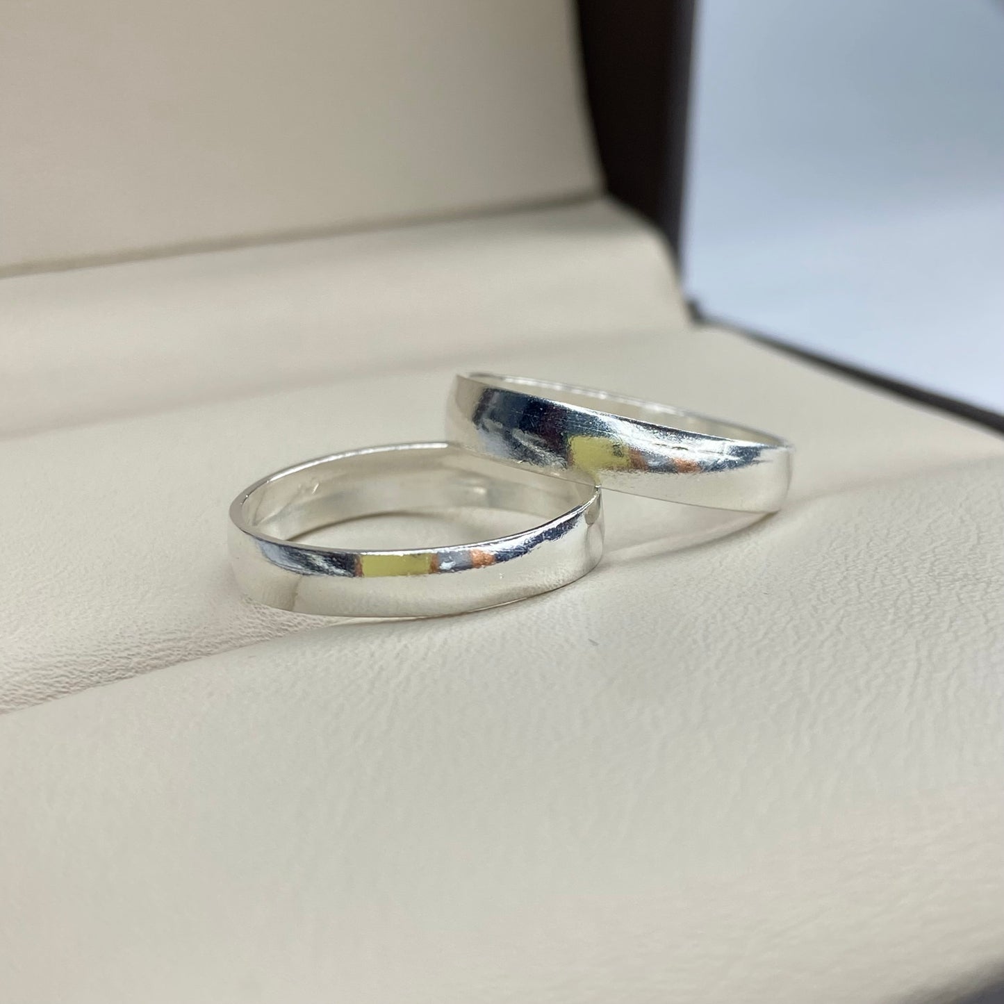 Dúo de Argollas Julián en Plata