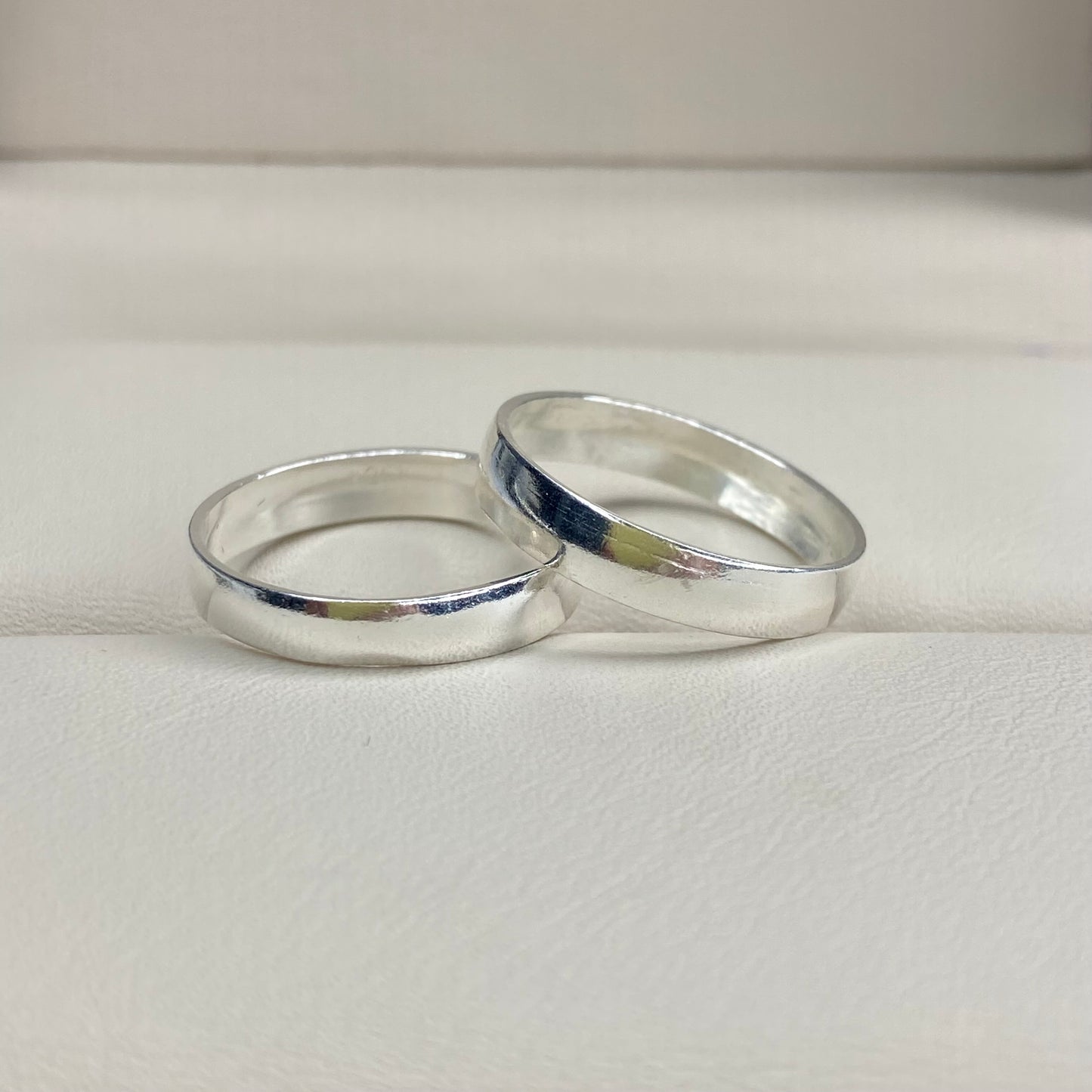 Dúo de Argollas Julián en Plata