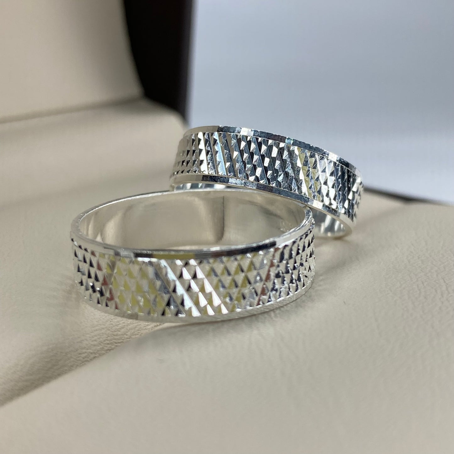 Dúo de Argollas Liam en Plata