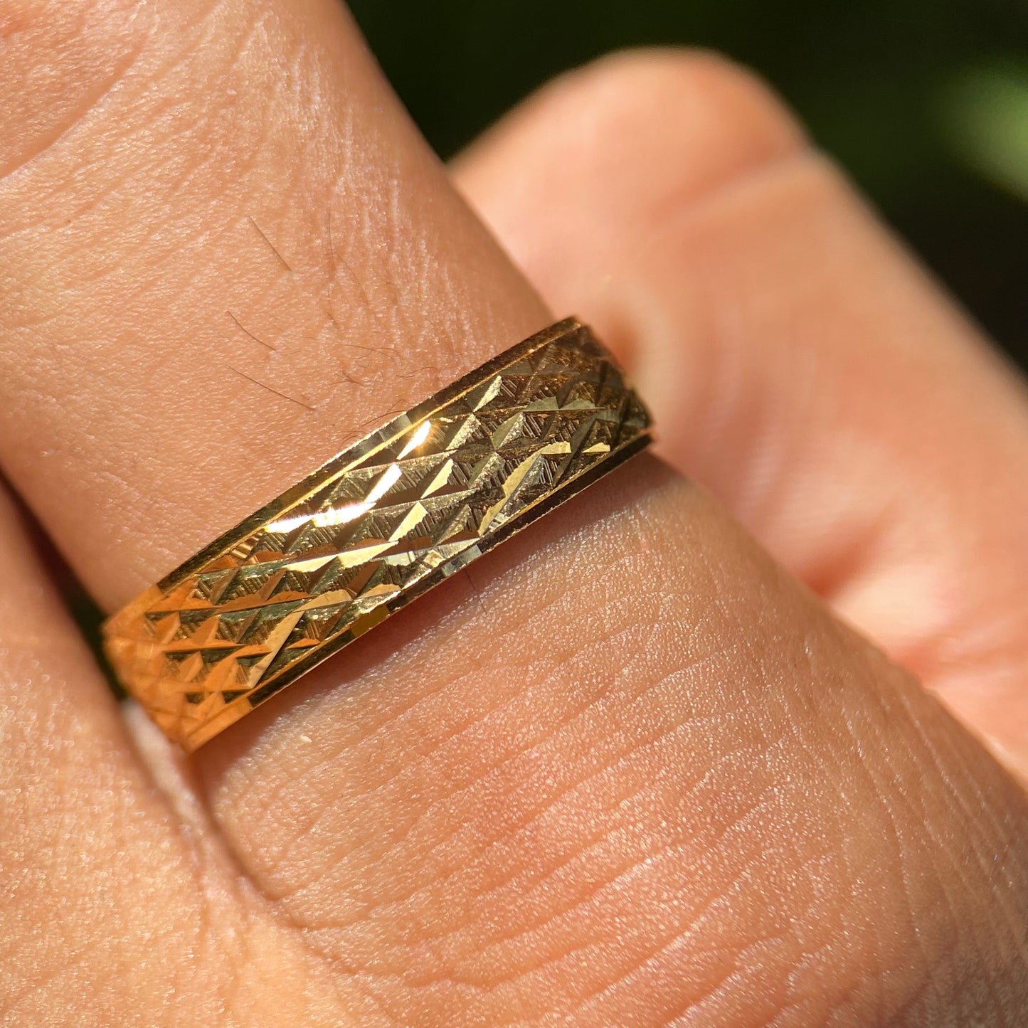 Dúo de Anillos Mateo-Leah en Plata con Baño de Oro Amarillo