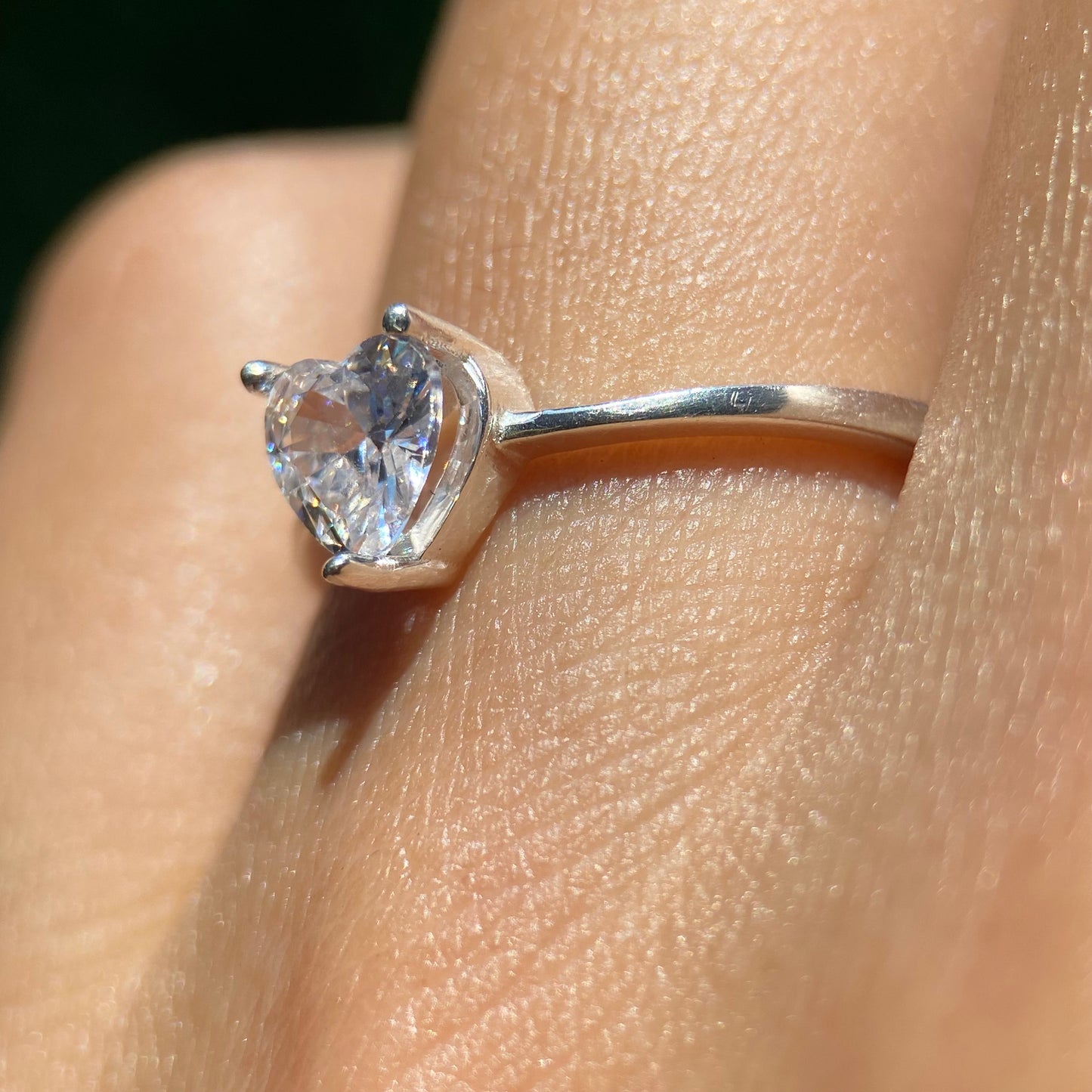 Anillo Zara en Plata con Circonia
