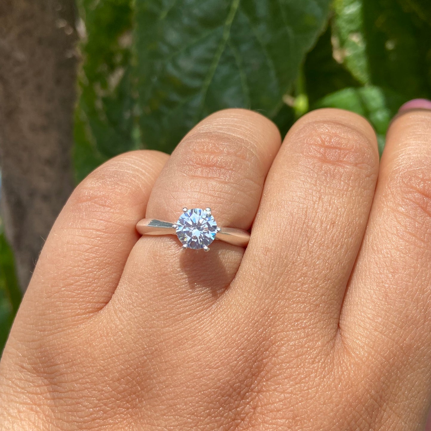 Anillo Ivanna en Plata con Circonia