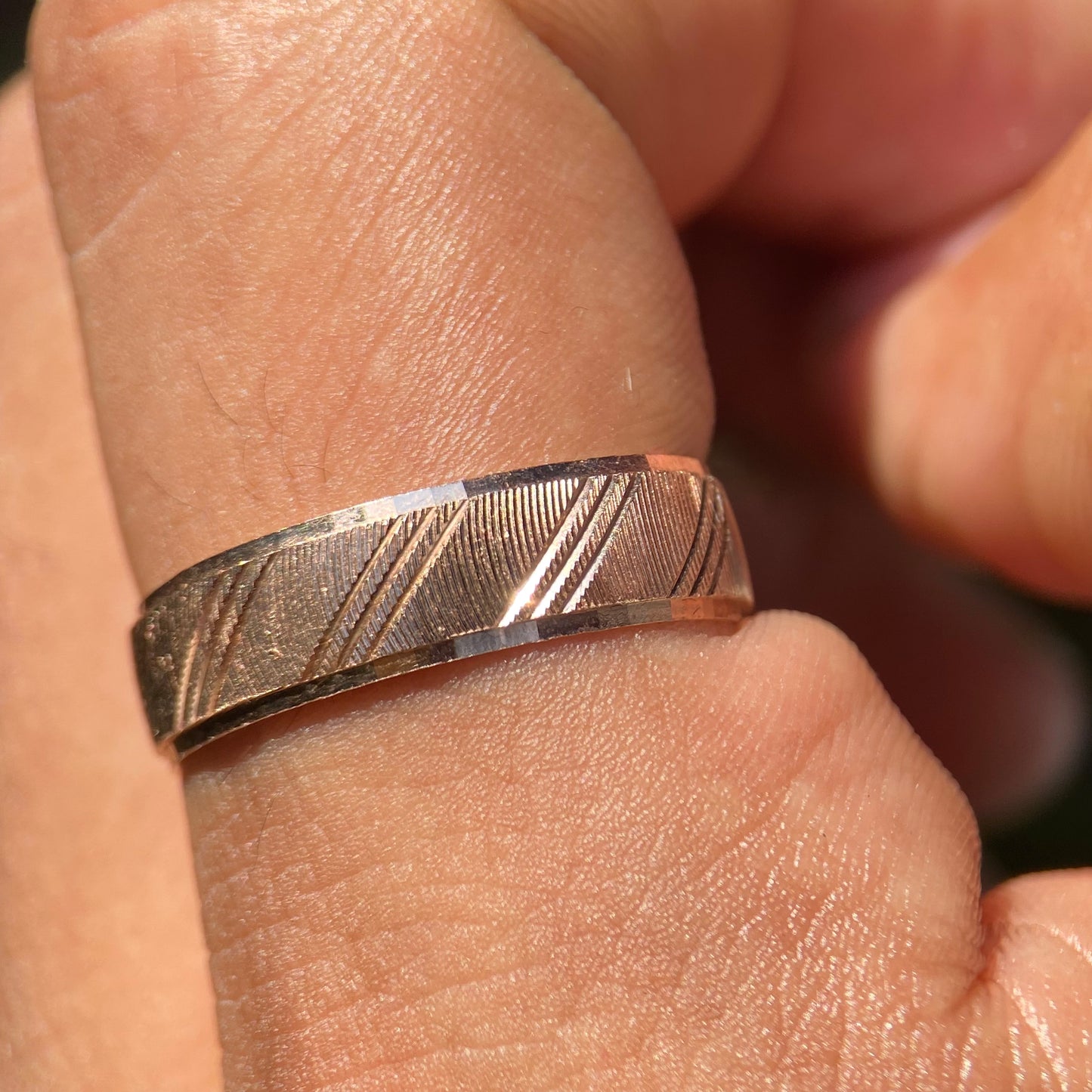 Dúo de Anillos Milan-Amour en Plata con Baño de Oro Rosa