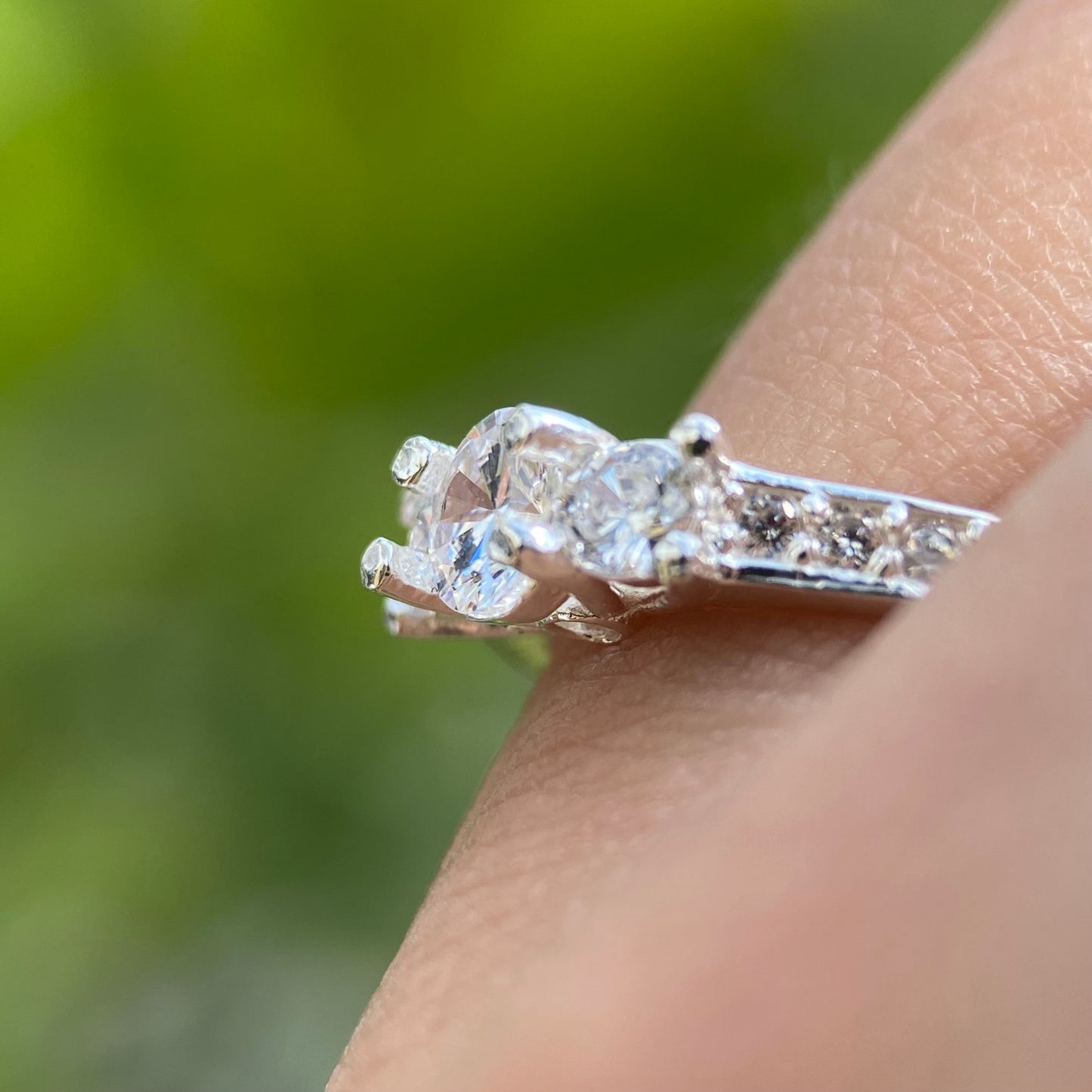 Anillo Cielo en Plata con Circonia Blanca