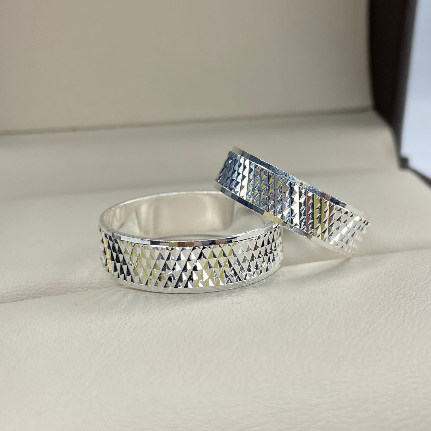 Dúo de Argollas Liam en Plata