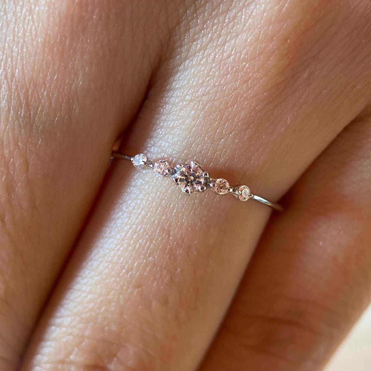 Anillo Ariana en Plata con Circonias