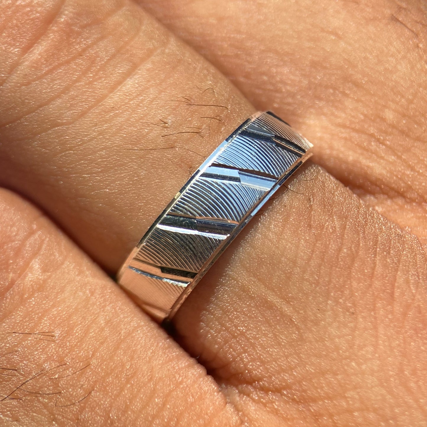 Dúo de Anillos Richard x Amour en Plata con Circonias