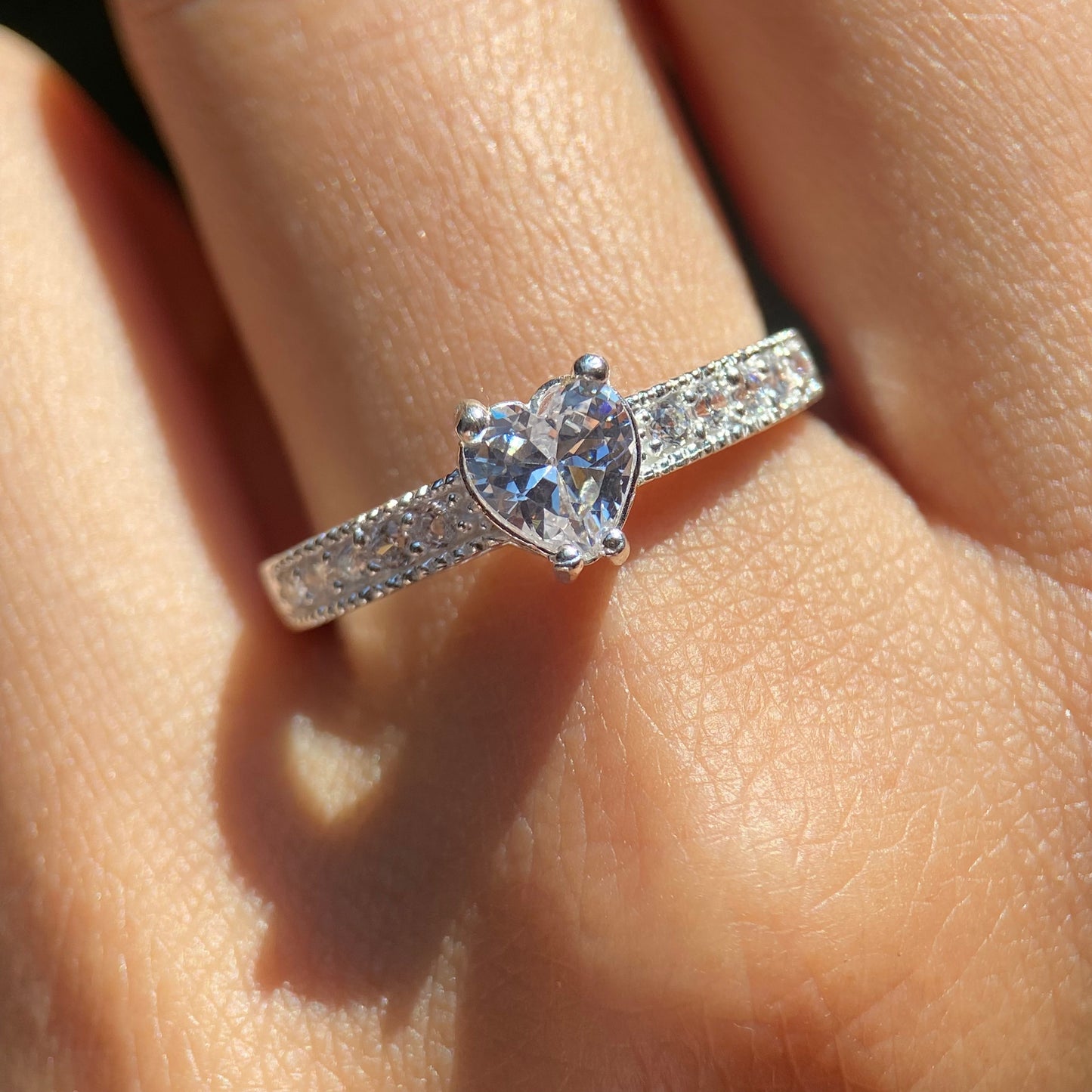 Dúo de Anillos Edward-Fanny en Plata con Circonias