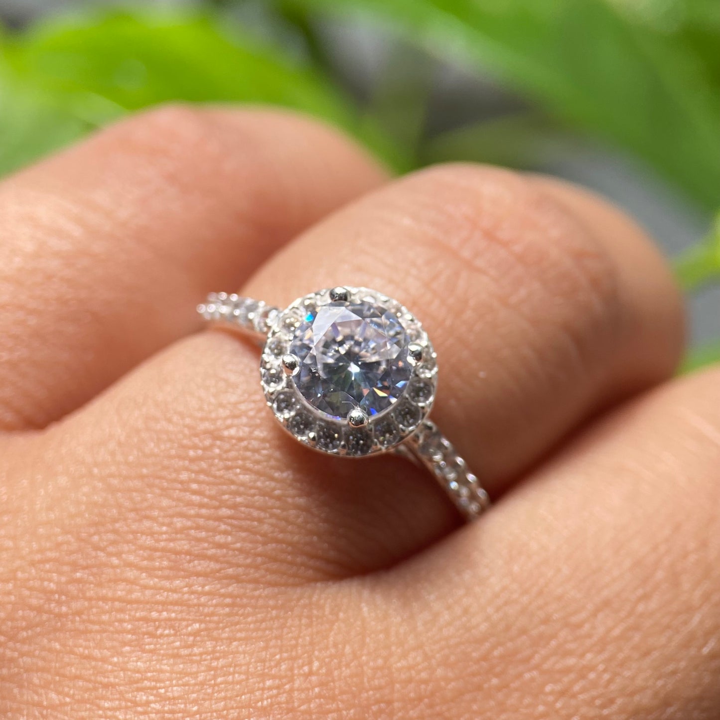 Anillo Adelaide en Plata con Circonias