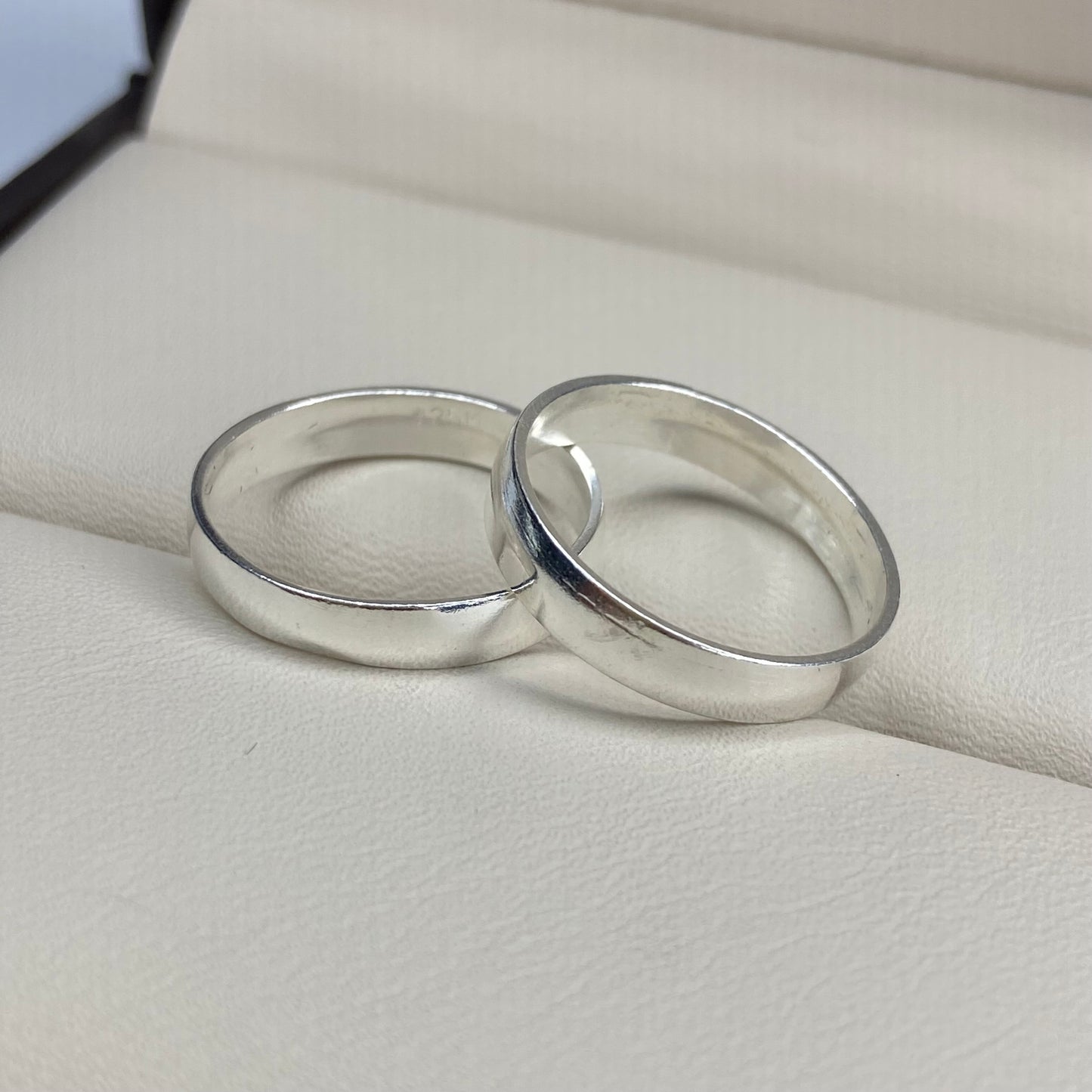 Dúo de Argollas Julián en Plata
