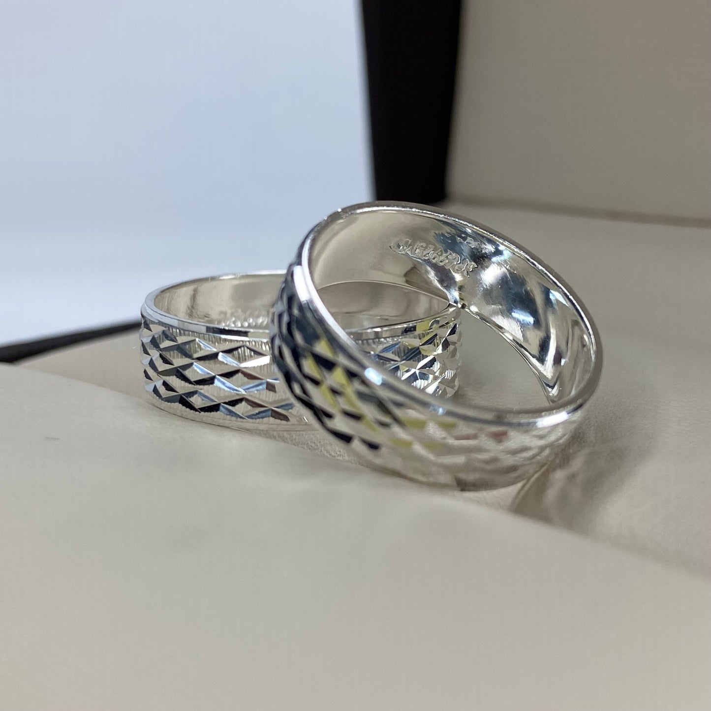 Dúo de Argollas Mateo en Plata