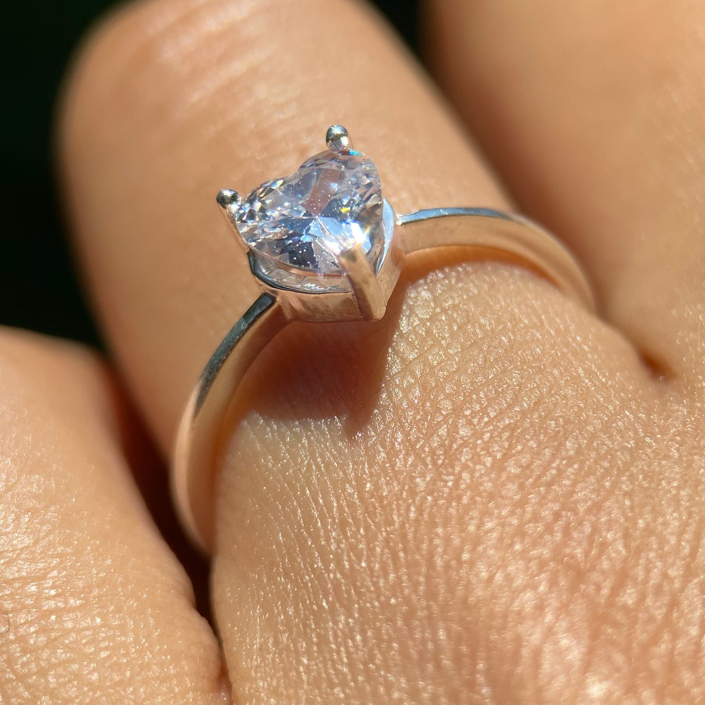 Anillo Zara en Plata con Circonia