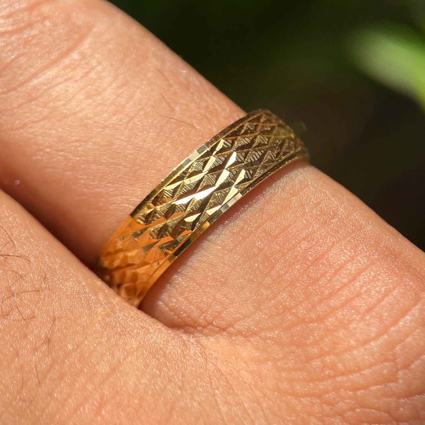 Dúo de Anillos Mateo-Leah en Plata con Baño de Oro Amarillo