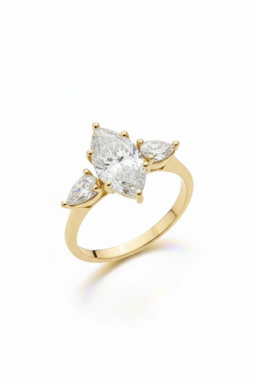 Anillo Osiris en Oro Amarillo 14k Mod. 16087