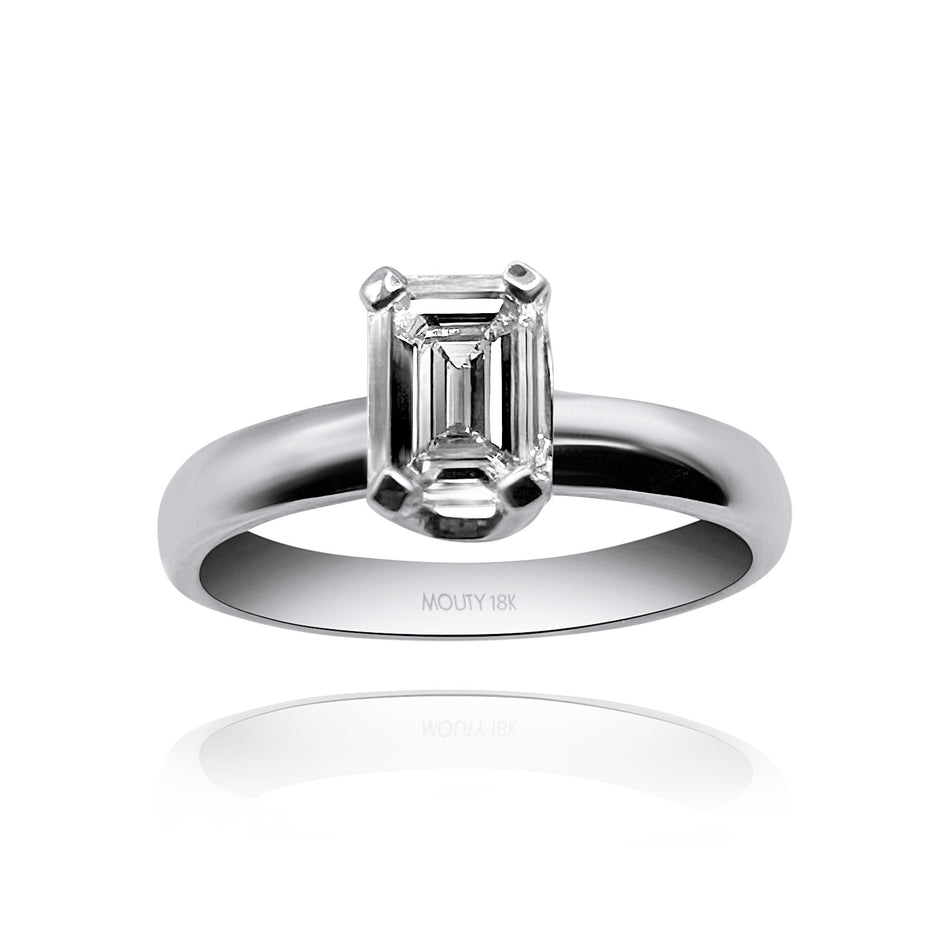 Anillo de compromiso en oro