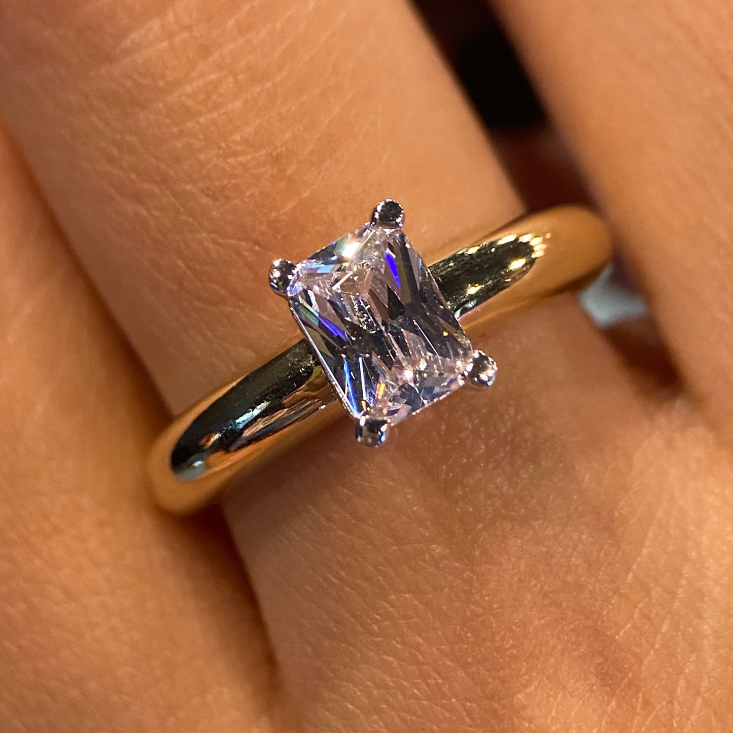 Anillo Odell en Oro