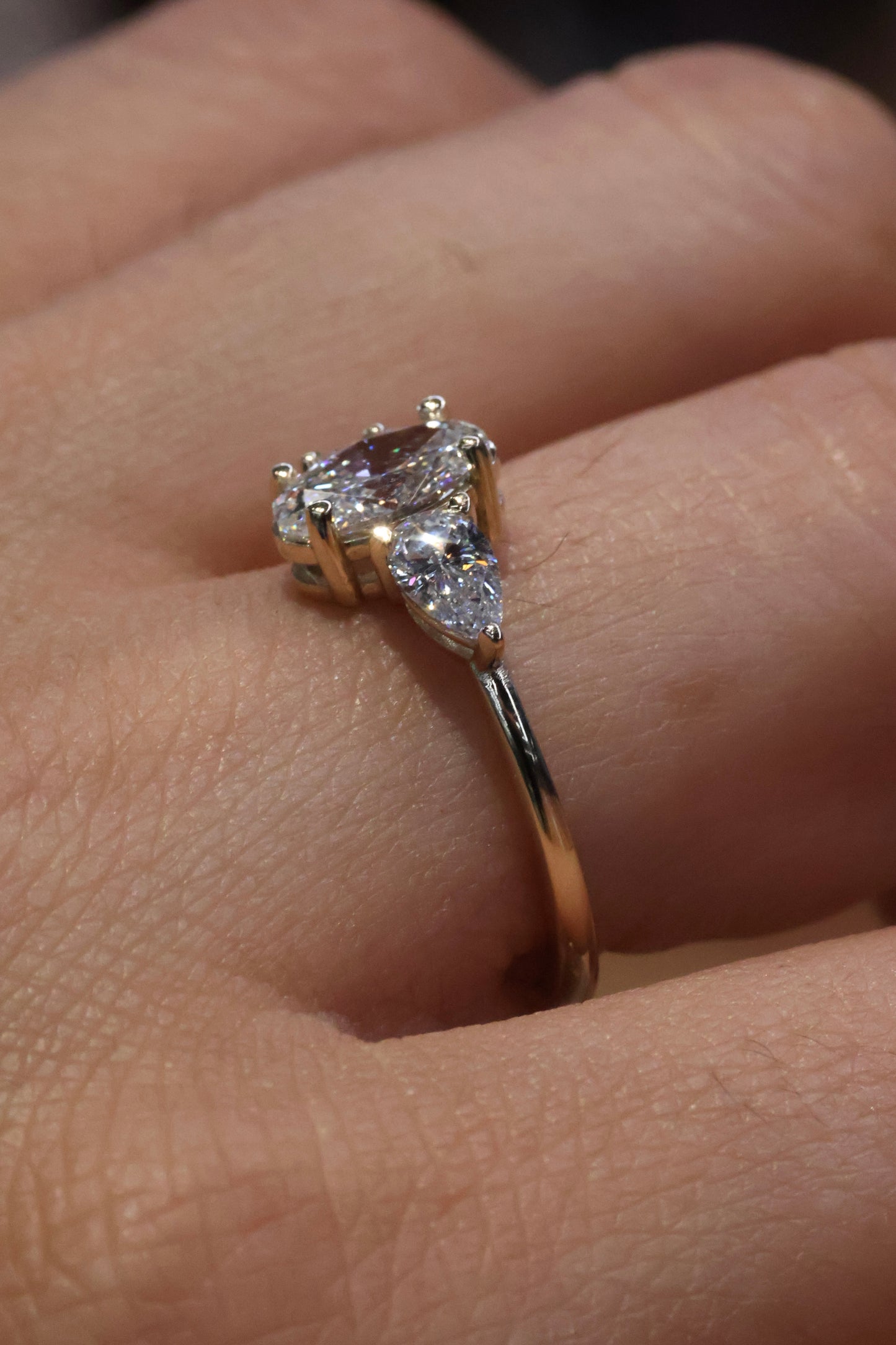 Camille en oro 1.00 ct