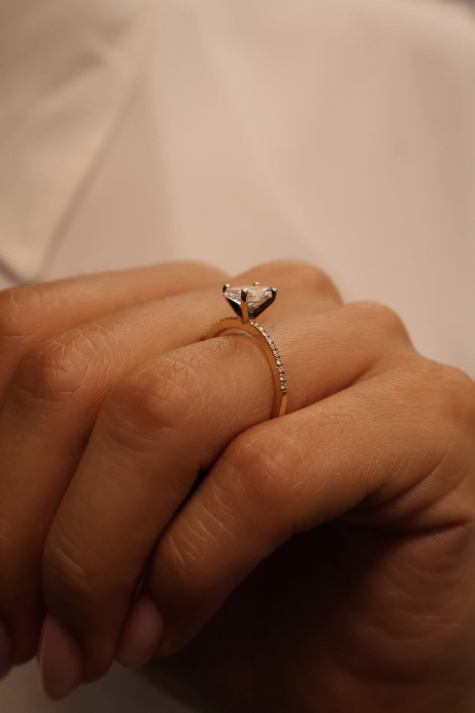 Anillo Rafaella en oro 1.00ct
