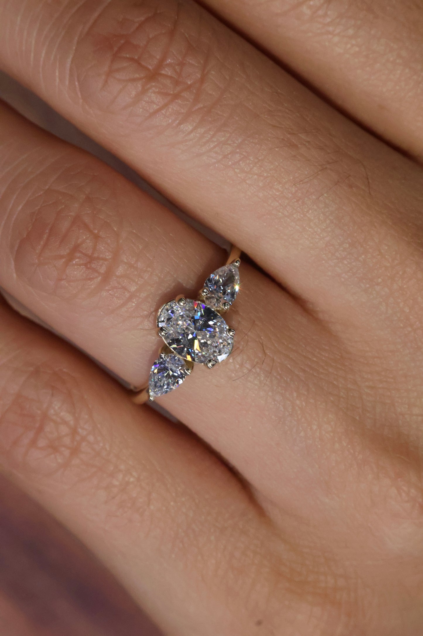 Camille en oro 1.00 ct
