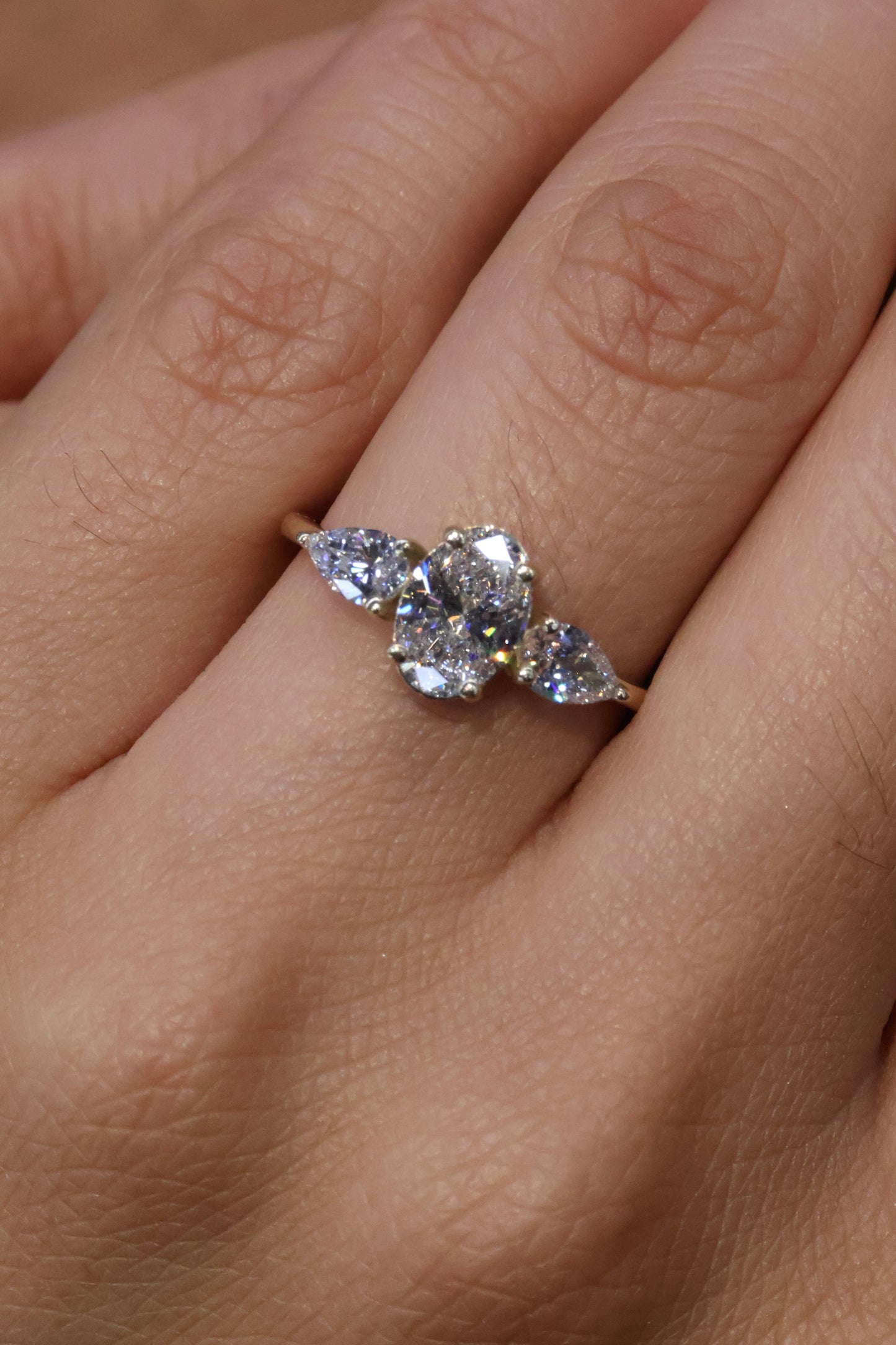 Camille en oro 1.00 ct