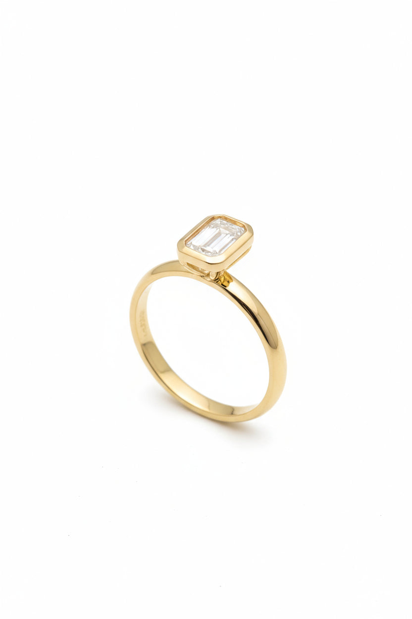 Anillo Ariadne en oro 1.00 ct