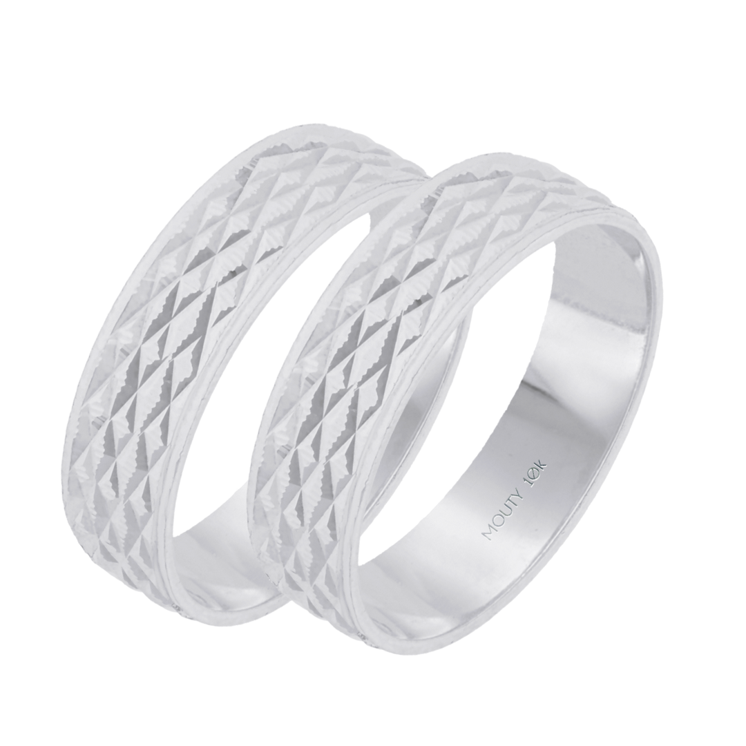 Par de argollas Mateo en oro 6mm