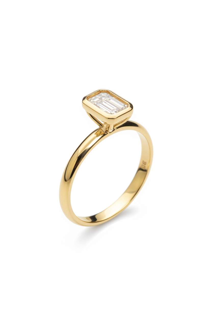 Anillo Ariadne en oro 1.00 ct